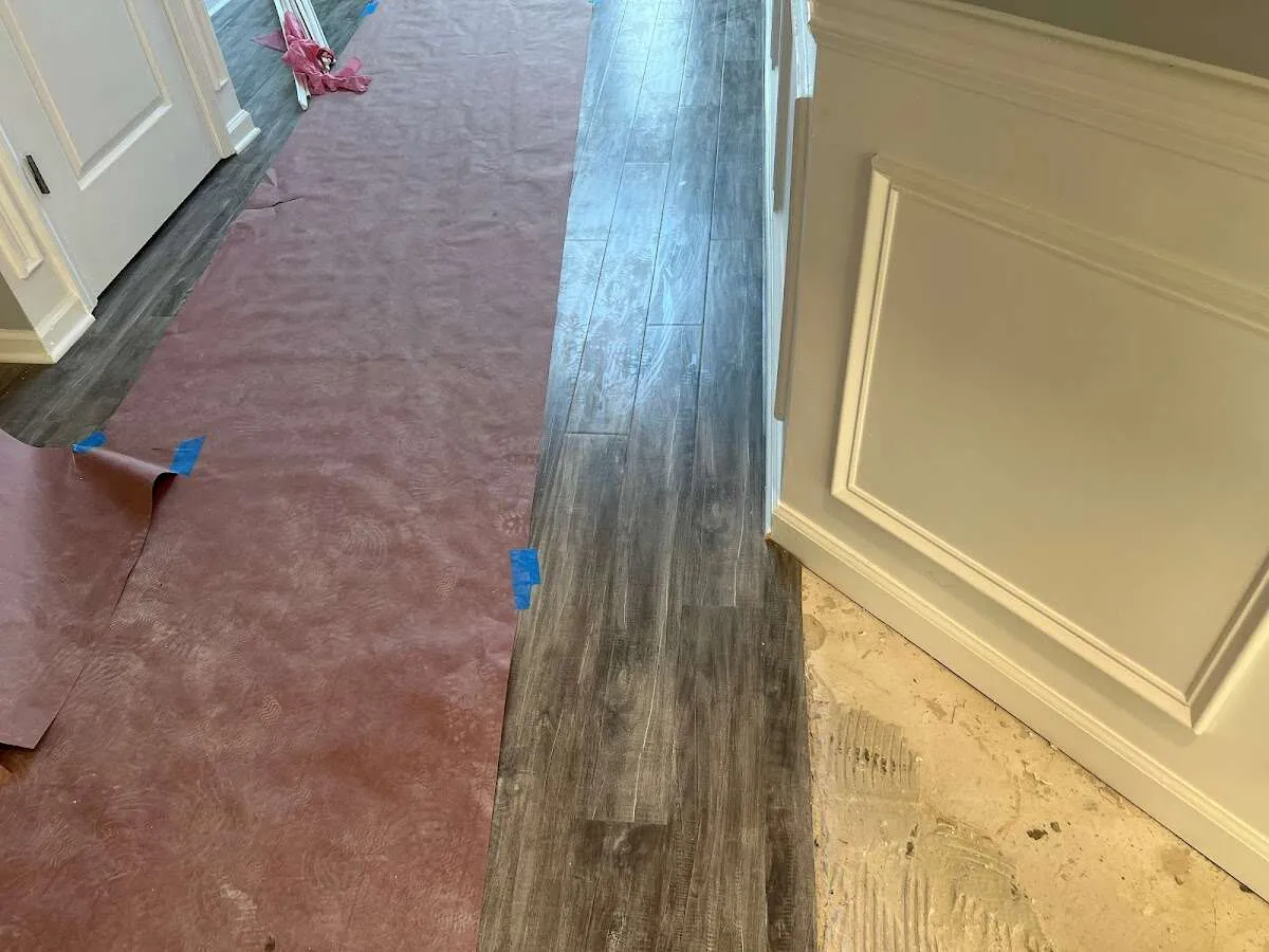 Completed marble shower restoration in Shorewood